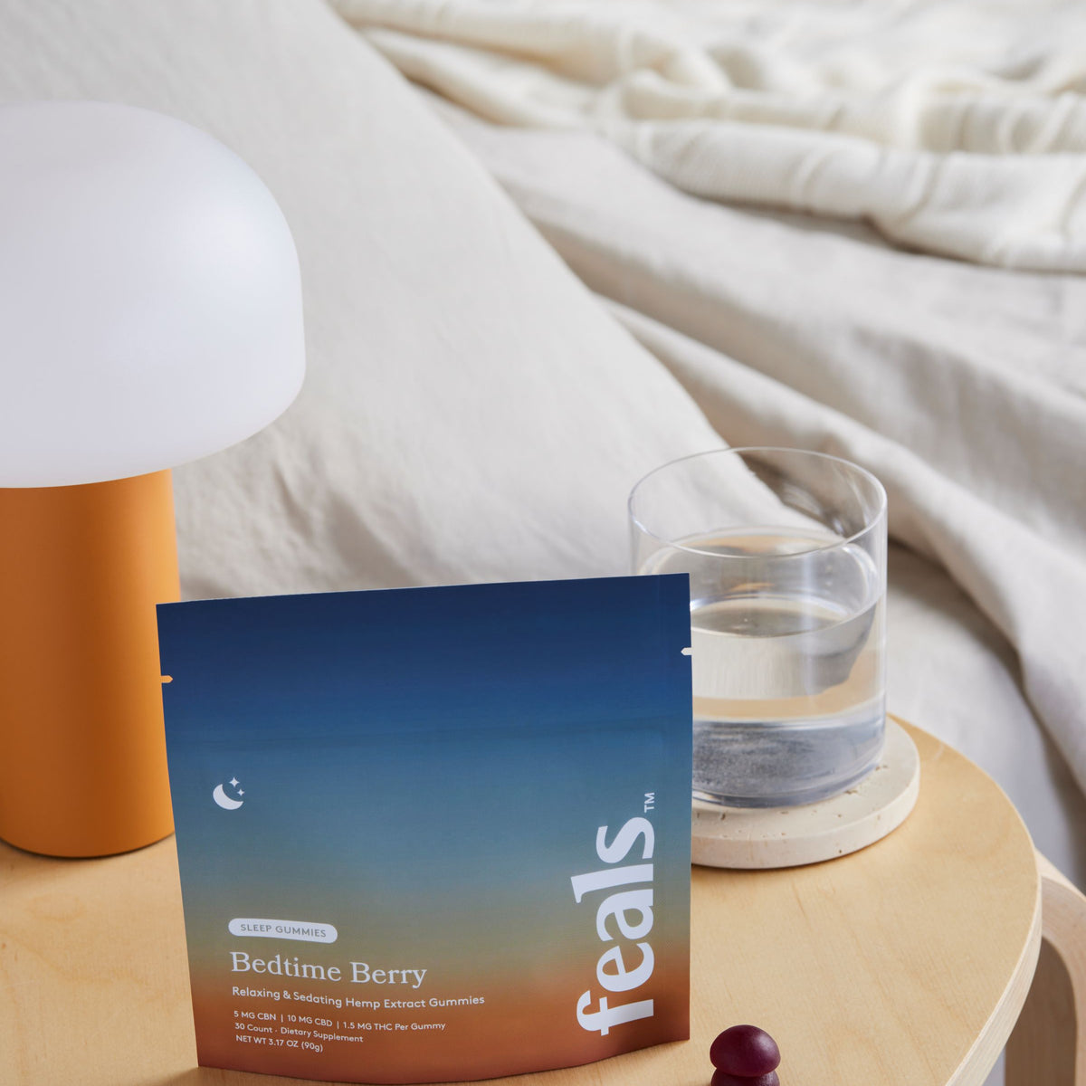 Bedtime Berry | THC + CBN + CBD Sleep Gummies (5 ct)