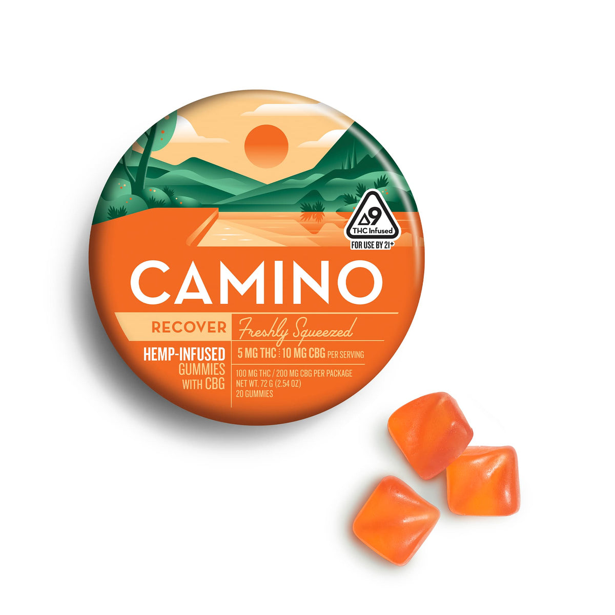 Freshly Squeezed | CBG + THC Gummies