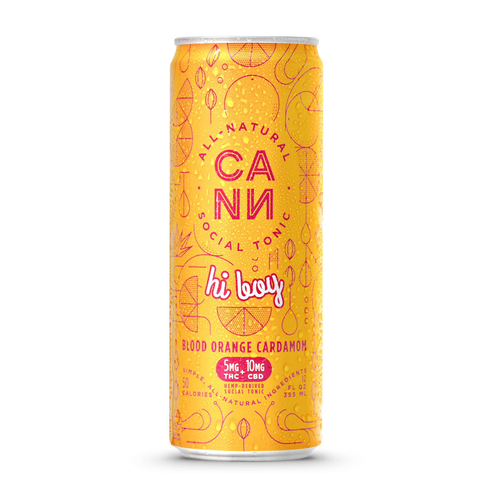 Blood Orange Cardamom Hi Boy Social Tonic