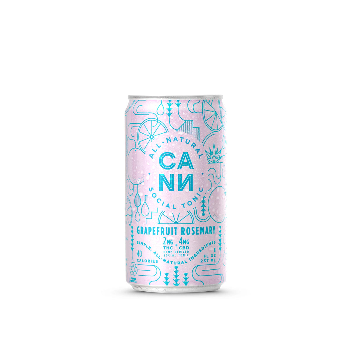 Grapefruit Rosemary Social Tonic