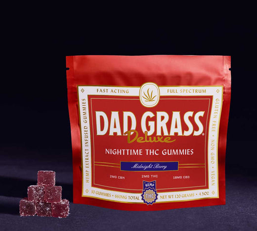 Midnight Berry | Nighttime | CBN + CBD + THC Gummies