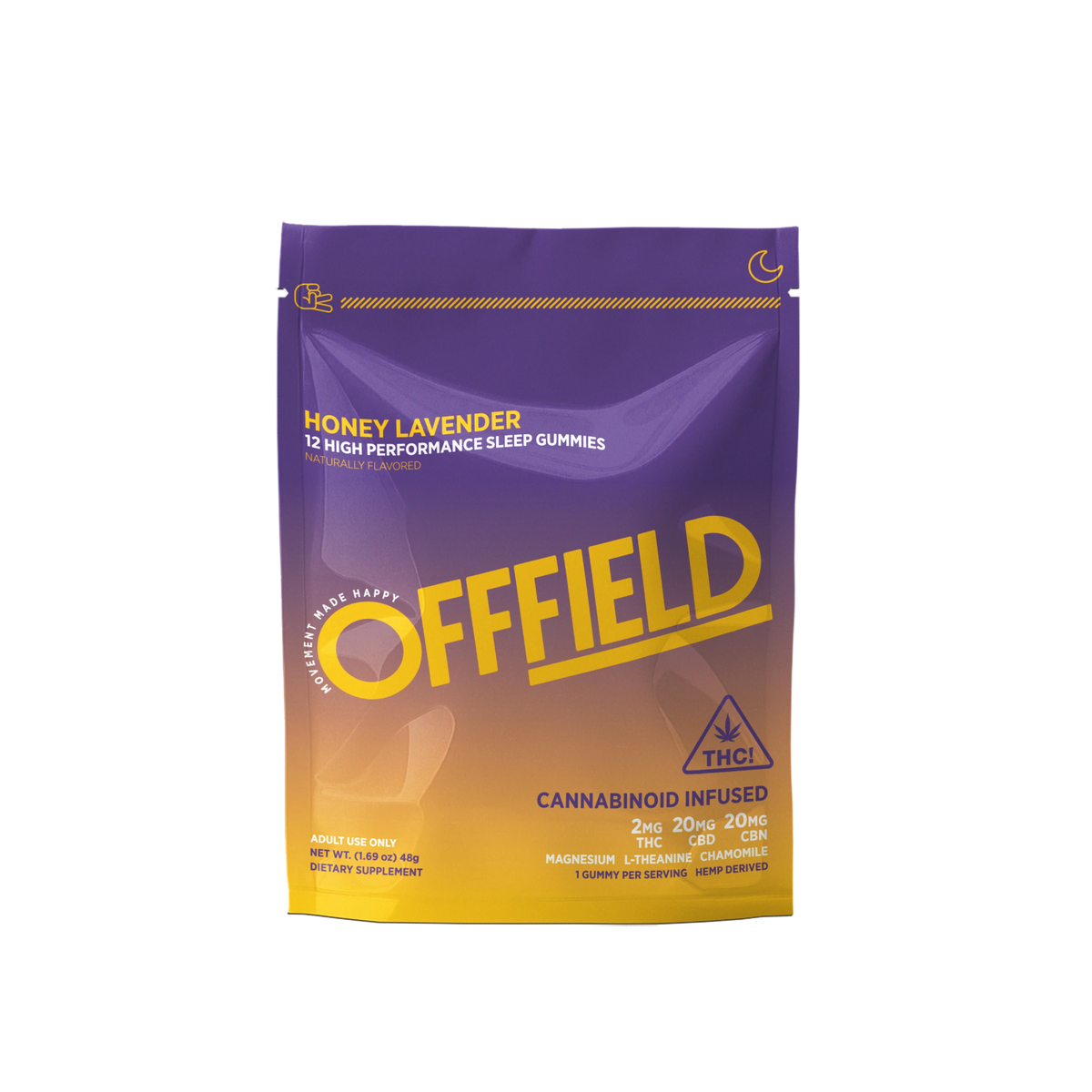 Honey Lavender | THC + CBD Sleep Gummies