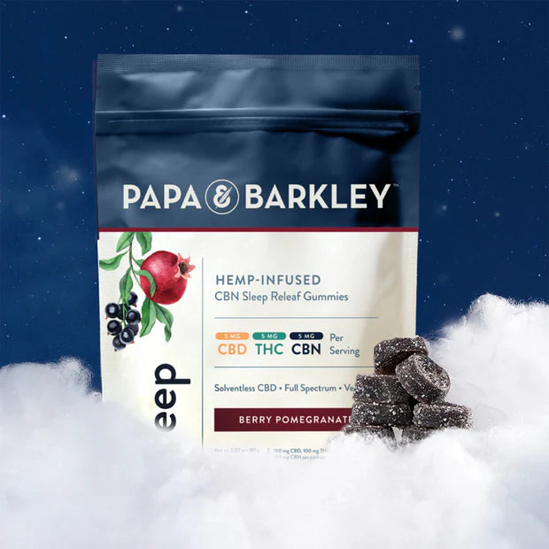 Papa & Barkley | Berry Pomegranate | Extra Strength Sleep Releaf Gummies
