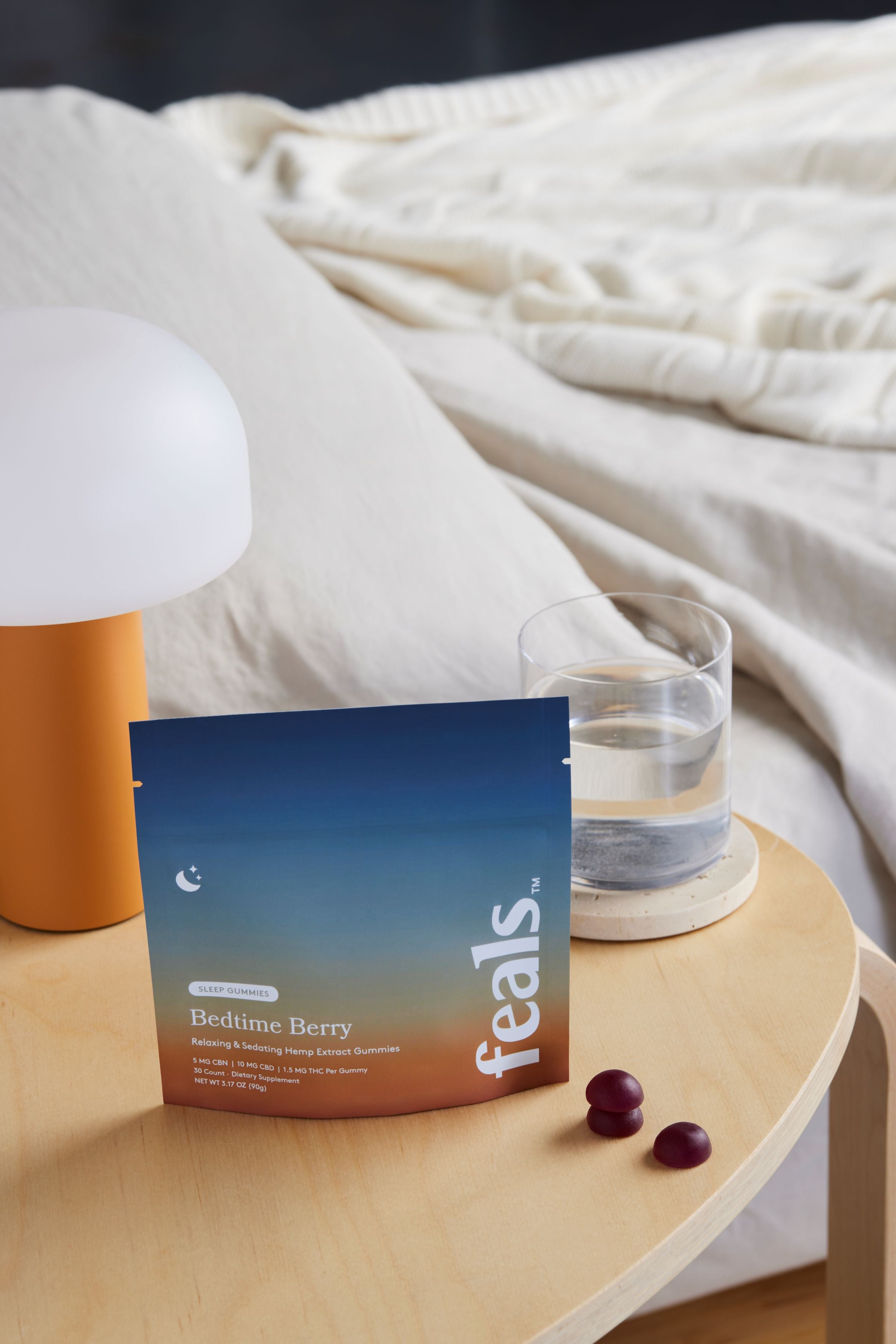 Bedtime Berry | THC + CBN + CBD Sleep Gummies (5 ct)