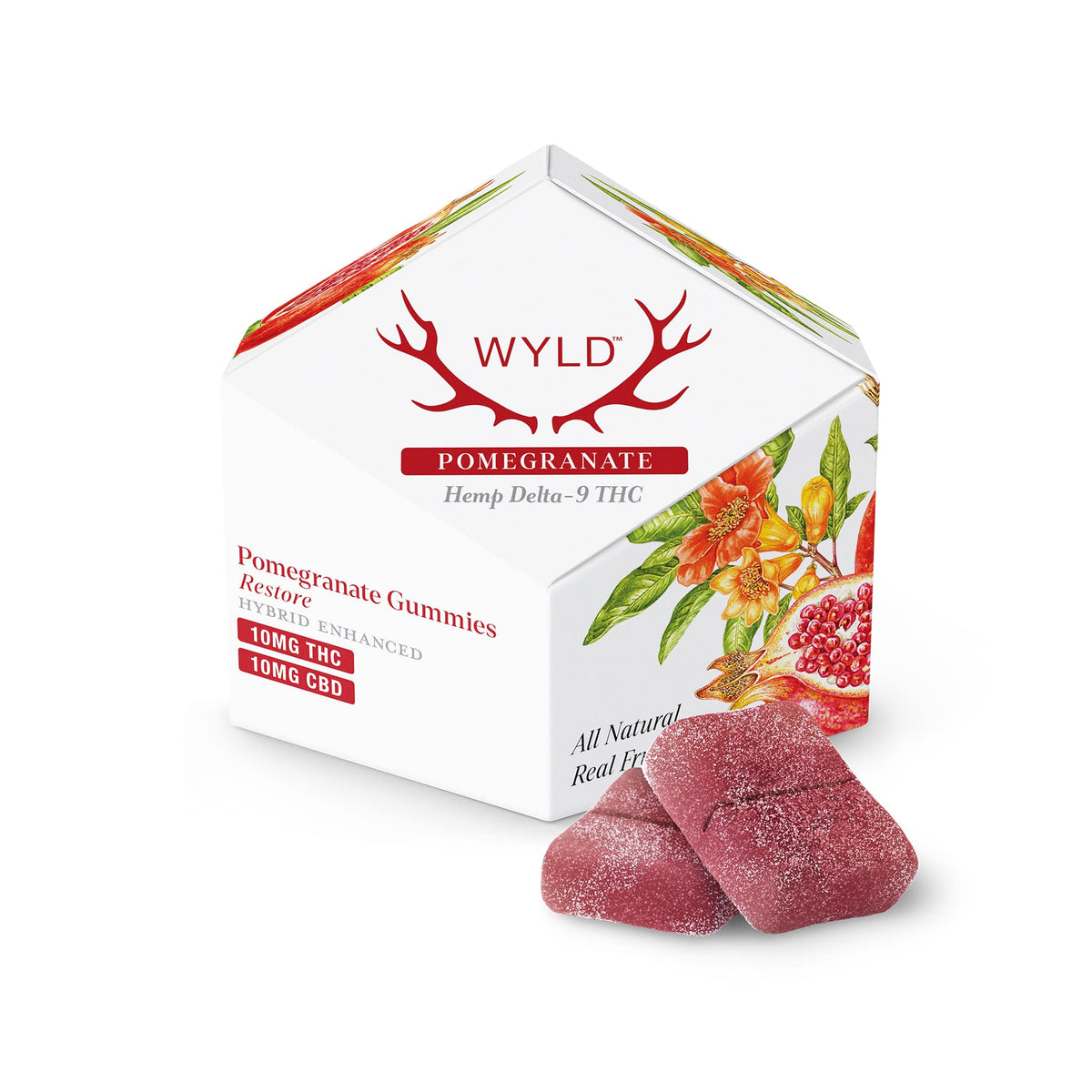 Pomegranate | CBD + THC Gummies