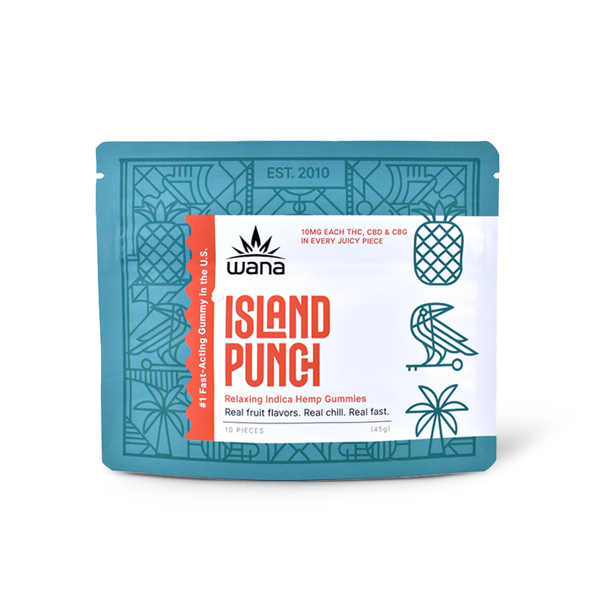 Island Time | Wana | CBD Gummies | THC Gummies | Edibles - edibles.com