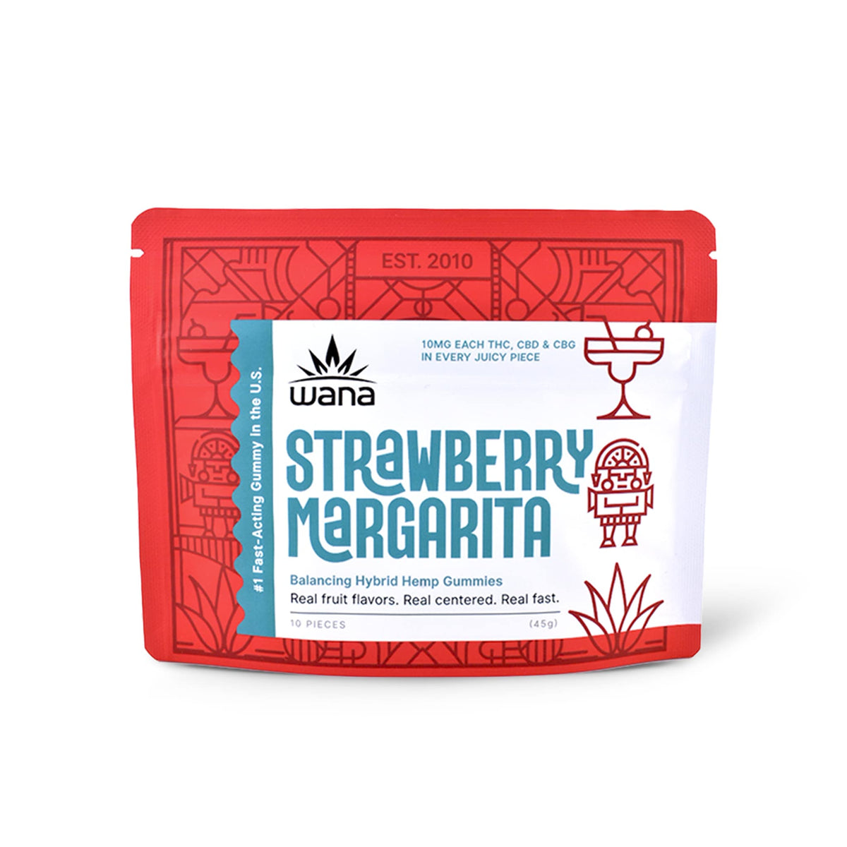 Strawberry Margarita | CBG + CBD + THC Gummies