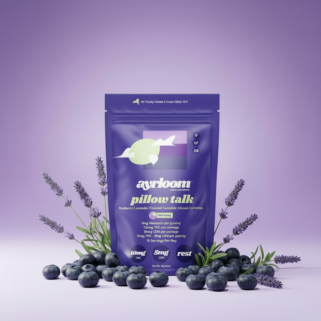 Blueberry Lavender | Pillow Talk | CBN + THC Gummies
