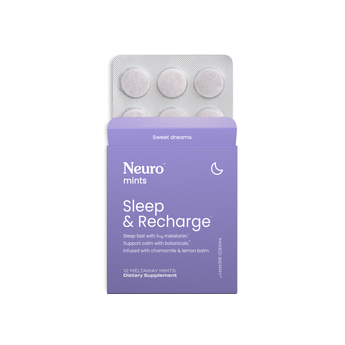 Sleep & Recharge Gum | Mixed Berry
