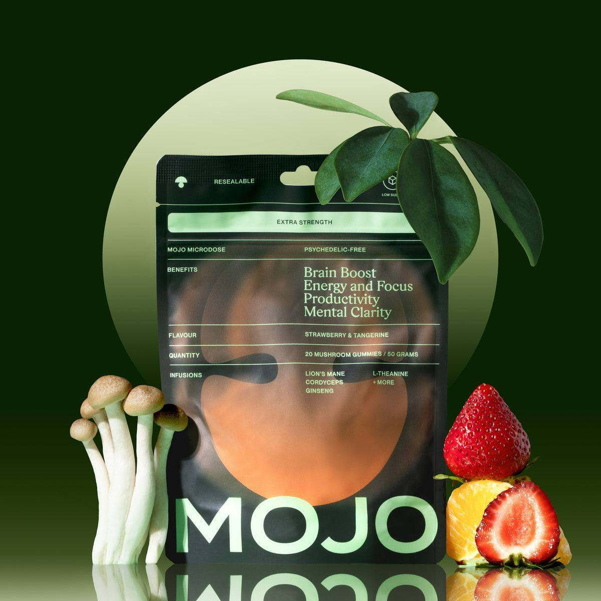Strawberry Tangerine | Brain Boost Extra Strength | Nootropics