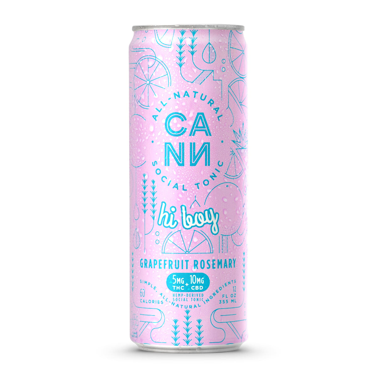 Grapefruit Rosemary Hi Boy Social Tonic
