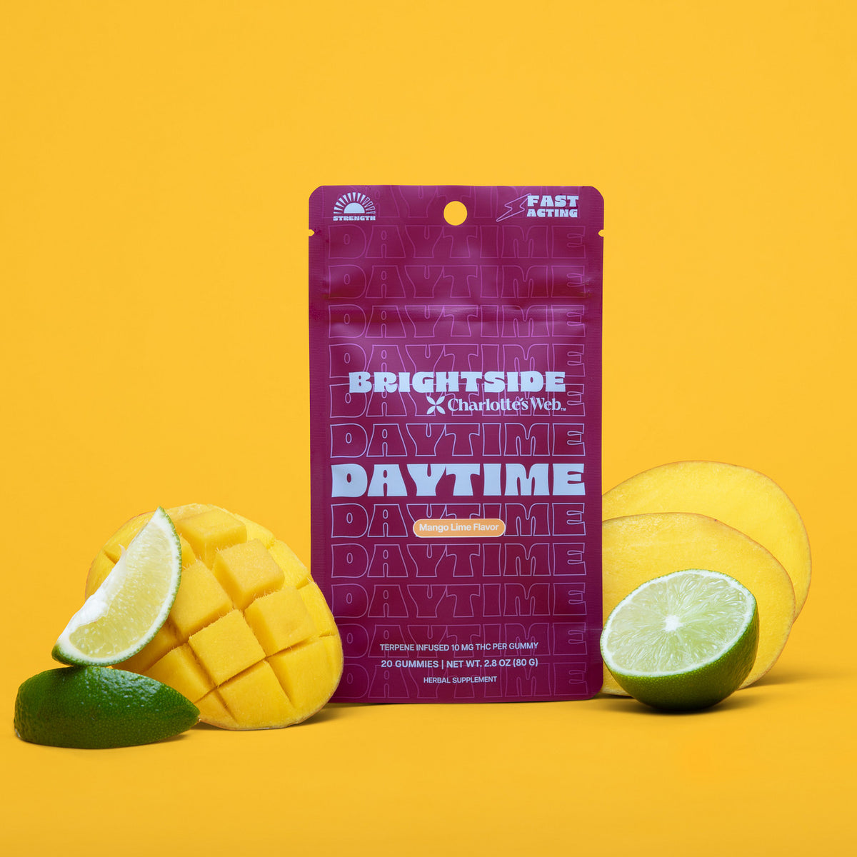 Mango Lime | Day Time 20ct | 10mg THC Gummies