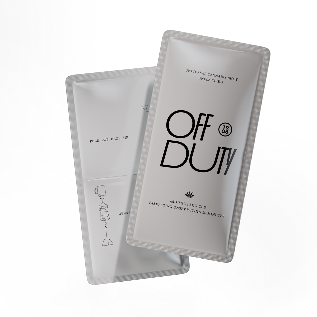 1906 | Off Duty | Drink Enhancer | 10 pack
