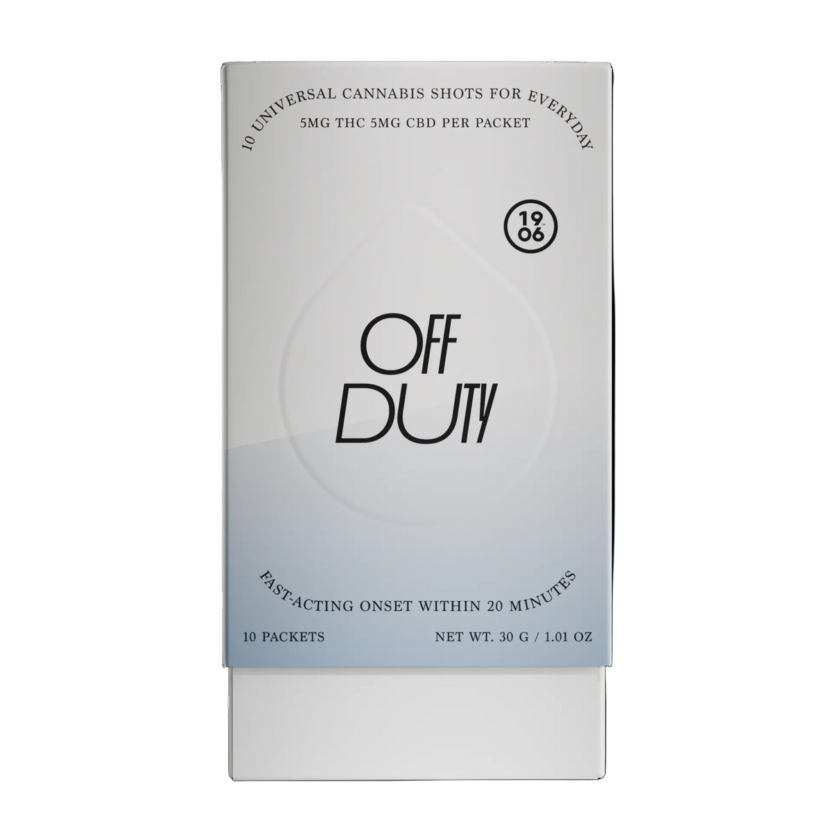 1906 | Off Duty | Drink Enhancer | 10 pack