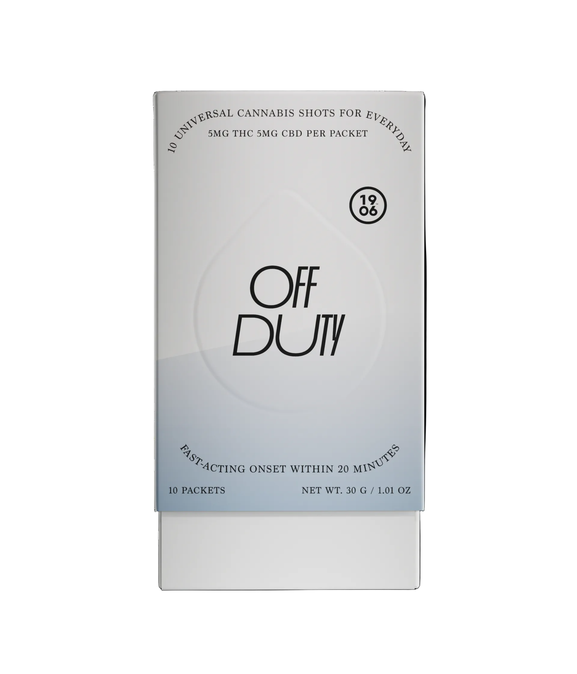 1906 | Off Duty | Drink Enhancer | 10 pack