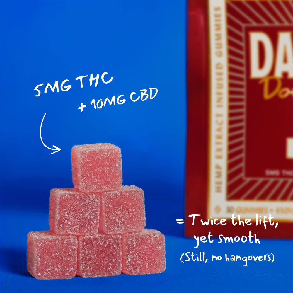 Hibiscus Lime | Double Deluxe | CBD + THC Gummies