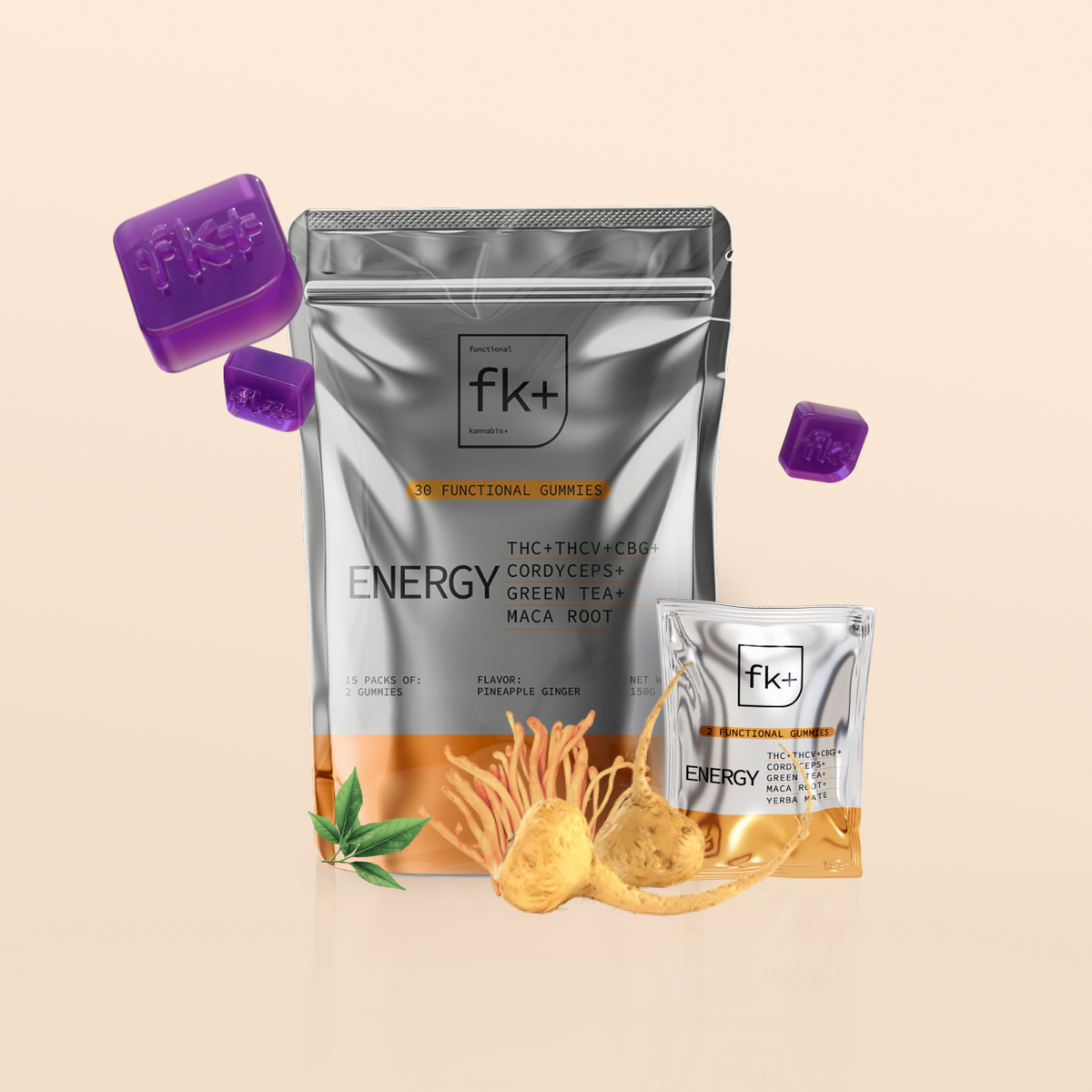 FK+ | Energy+ | THC Gummy