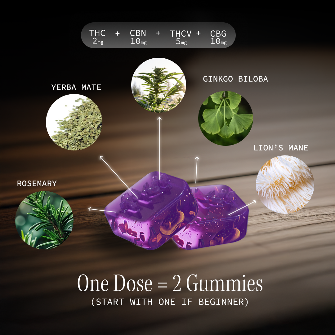 FK+ | Focus+ | THC Gummy