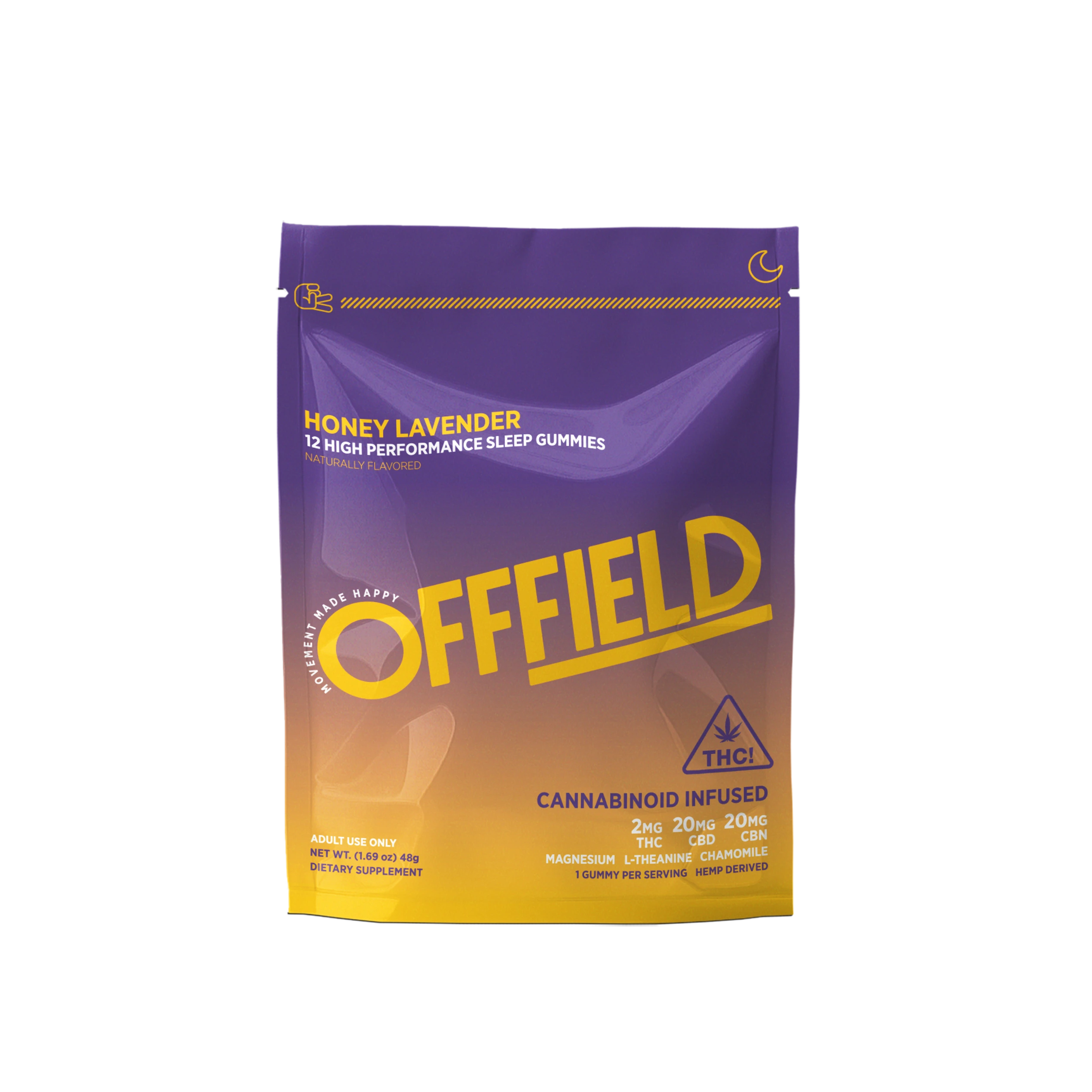 Honey Lavender | THC + CBD Sleep Gummies