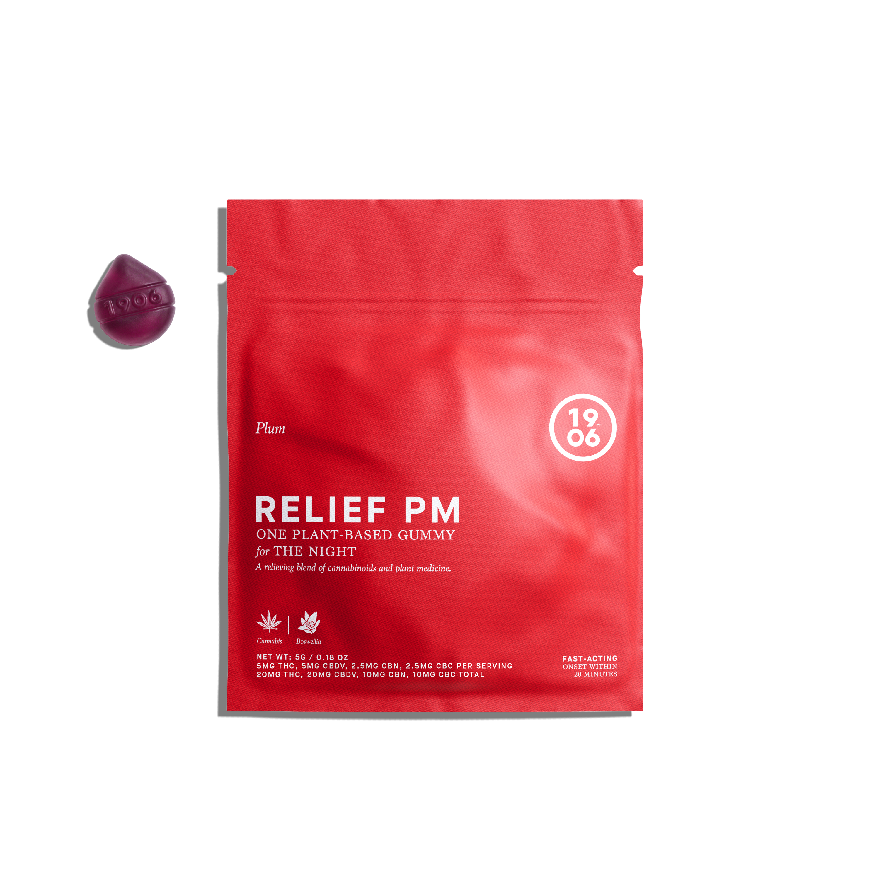 1906 | Pain PM | Gummy | 15 servings