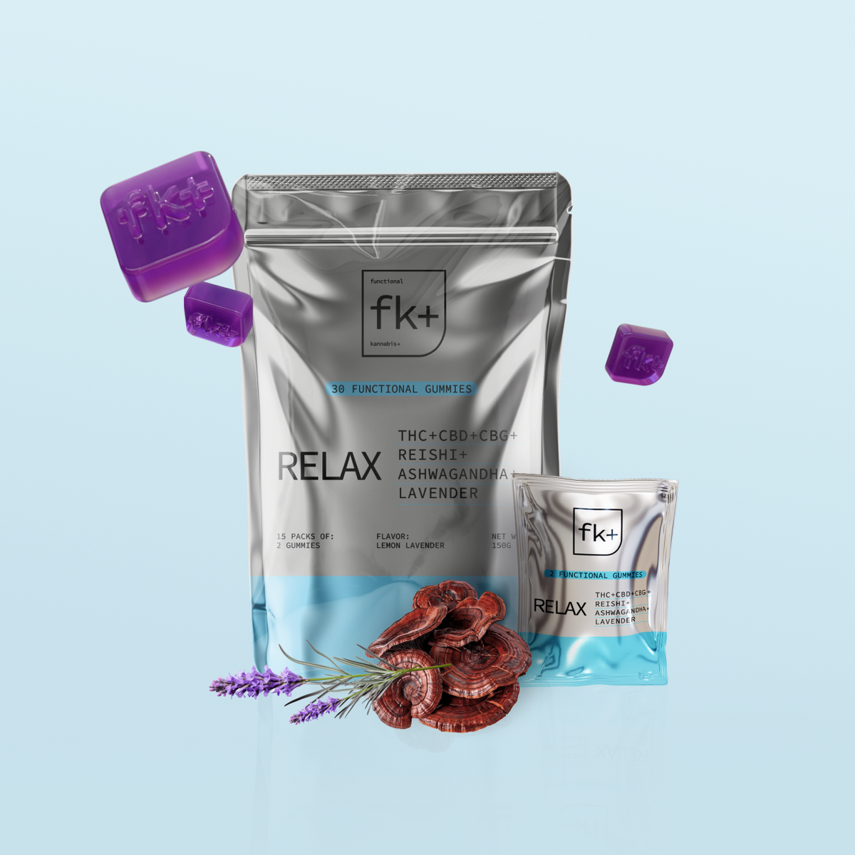 FK+ | Relax+ | THC Gummy