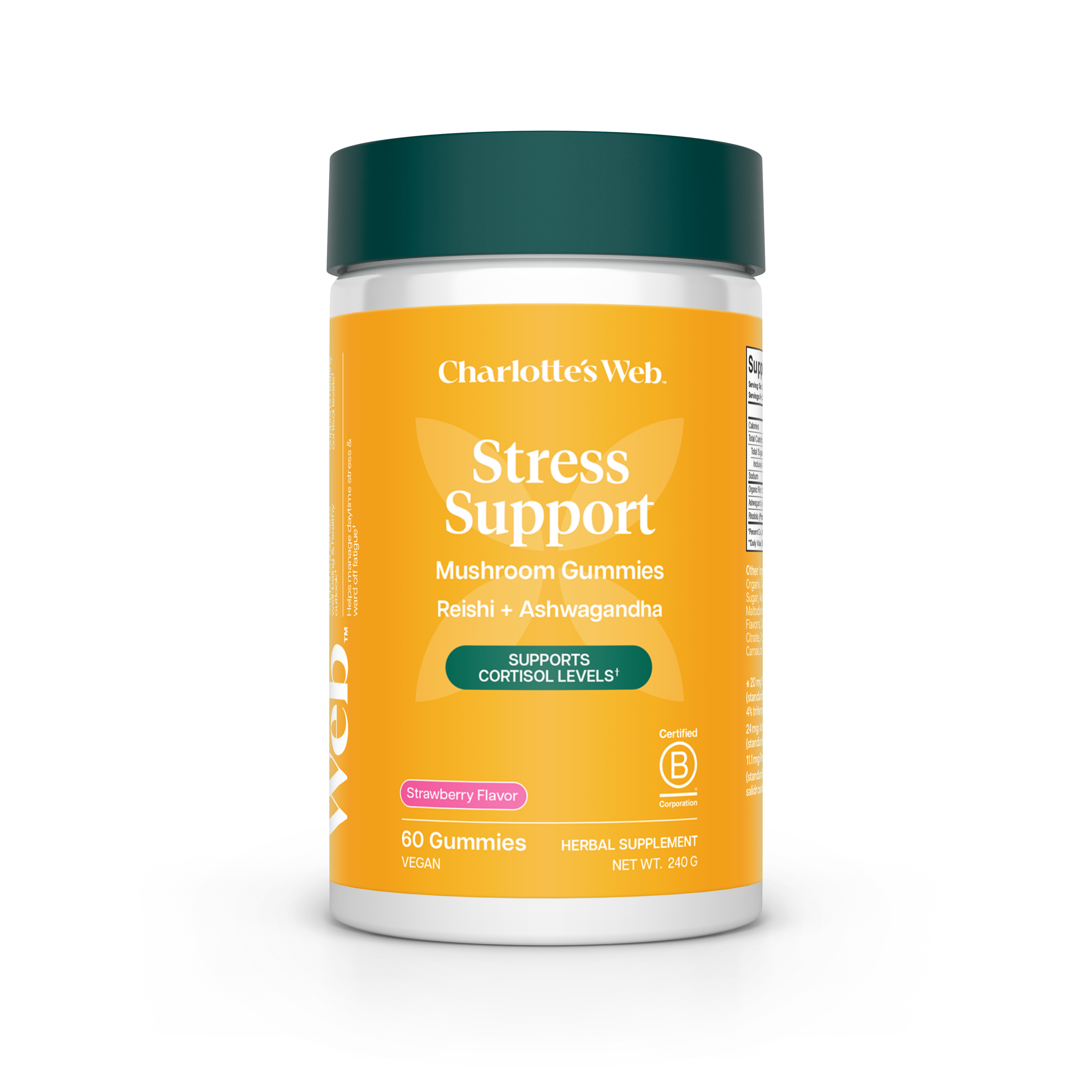 Stress Support Botanical 60ct | Functional Mushroom Gummies