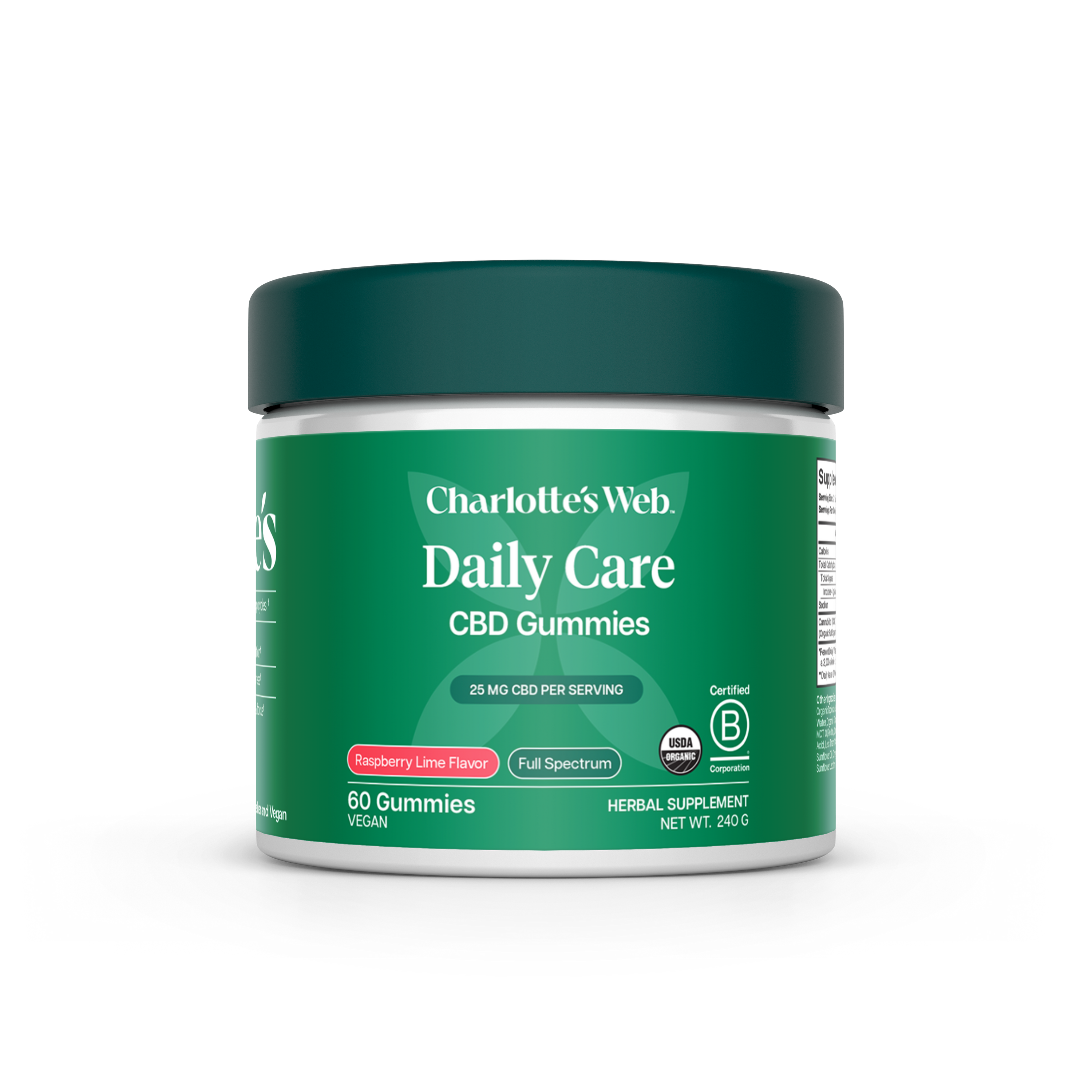Daily Care 60ct | 25mg CBD Gummies