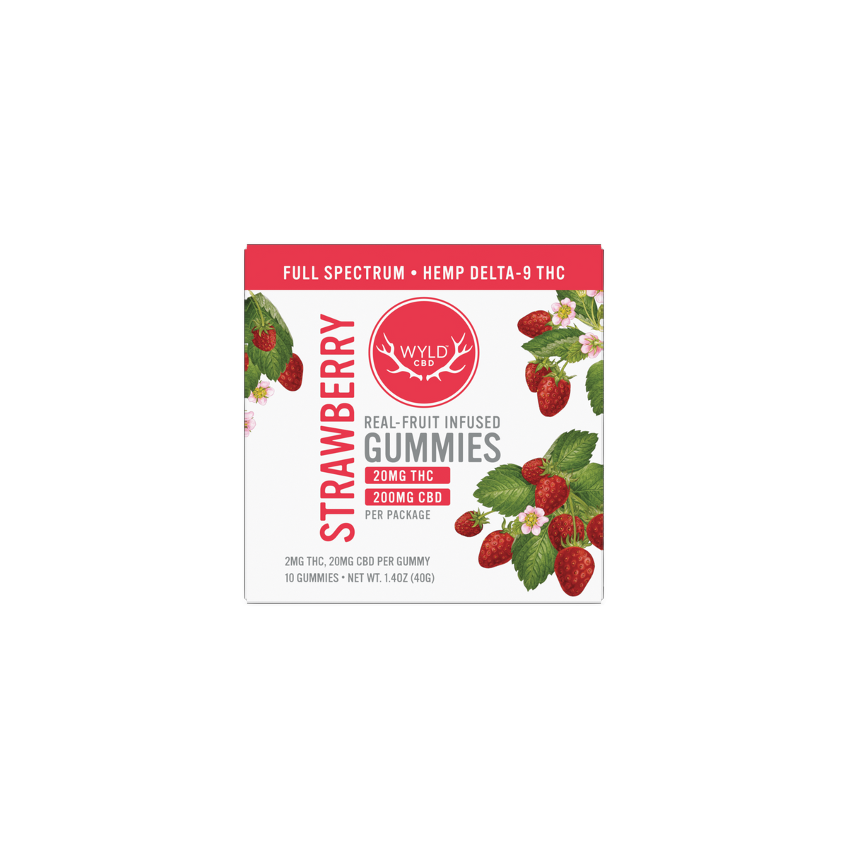 Strawberry | Low Dose | THC Gummies