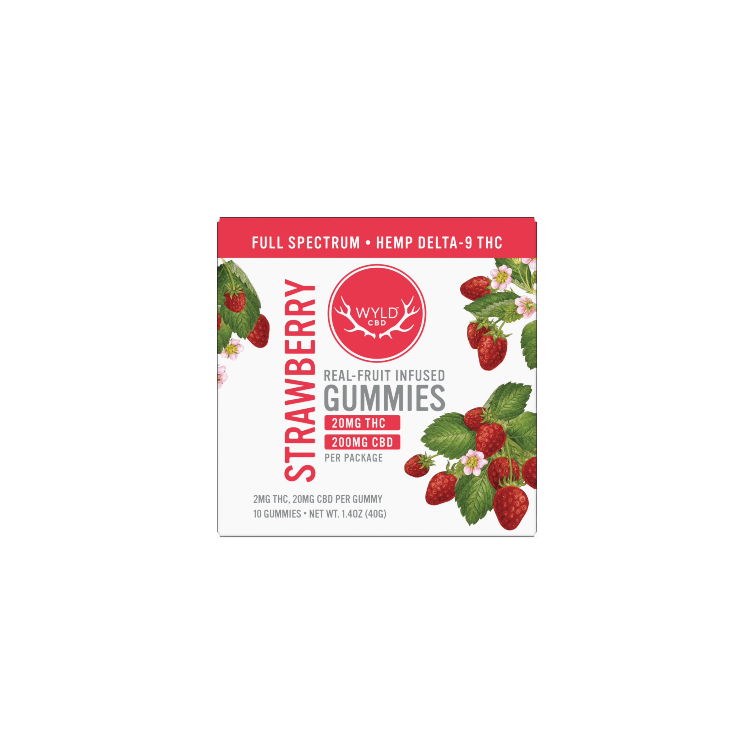 Strawberry | Low Dose | THC Gummies