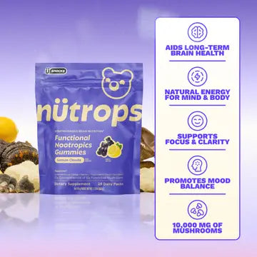 Nootropics Gummies | Nutrops by Gruns
